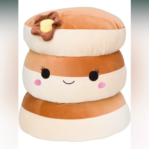 NWT 12” Original Rayen Pancake 🥞 3-Stack Squishmallows! MSRP Comps $40-$70! - Picture 1 of 5